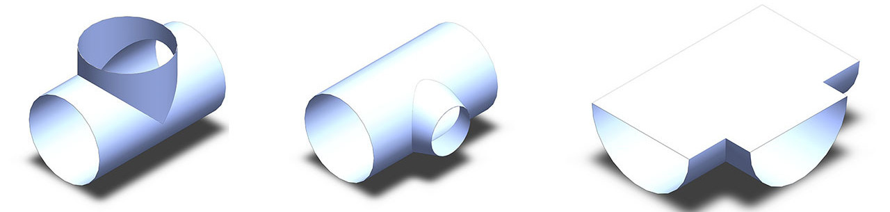 Текстильные тройники