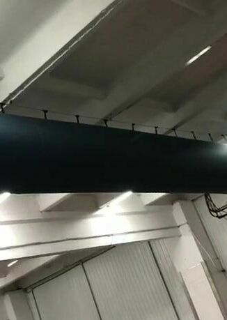 Текстильные воздуховоды на мясокомбинате